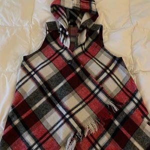 Plade vest sweater
